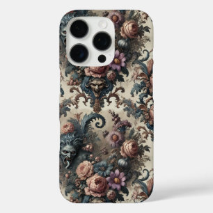 De Formele Vrienden - Gotische Bloemen Ontwerp iPhone 16 Pro Hoesje