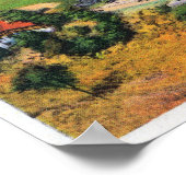 De Fort, het meer van de ChamPlain op afstand Poster (Hoek)