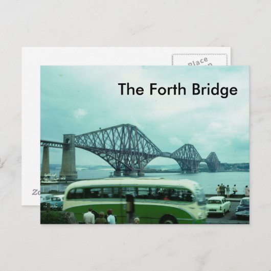 De Forth Bridge Briefkaart (Voorkant / Achterkant)