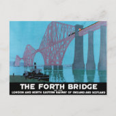 De Forth Bridge Briefkaart (Voorkant)