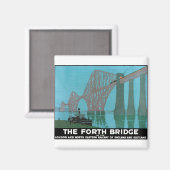 De Forth Bridge - Noordoostelijke spoorweg Magneet (Voorkant / Achterkant)