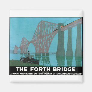 De Forth Bridge - Noordoostelijke spoorweg Magneet