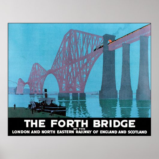 De Forth Bridge Poster (Voorkant)