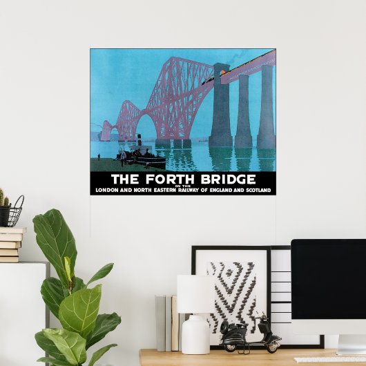 De Forth Bridge Poster (Thuiskantoor)