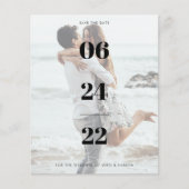 De foto bewaart de Datum (Voorkant)