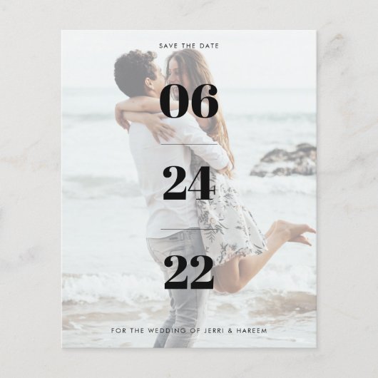 De foto bewaart de Datum (Voorkant)