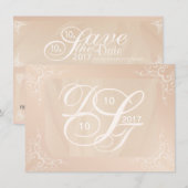 De foto bewaart de Datum Save The Date (Voorkant / Achterkant)
