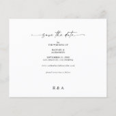 De Foto & Calligrafie van de begroting 3 Mod spare Flyer (Achterkant)