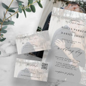 De foto van de begroting bedekt moderne trouwuitno