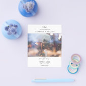 De Foto van de begroting Modern Monogram sparen de Flyer (Enkel)