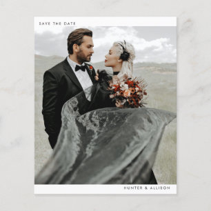 De Foto van de begroting sparen de Datum Flyer