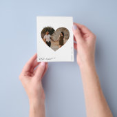 De Foto van de begroting sparen de Datumbrochure Flyer (Hand)