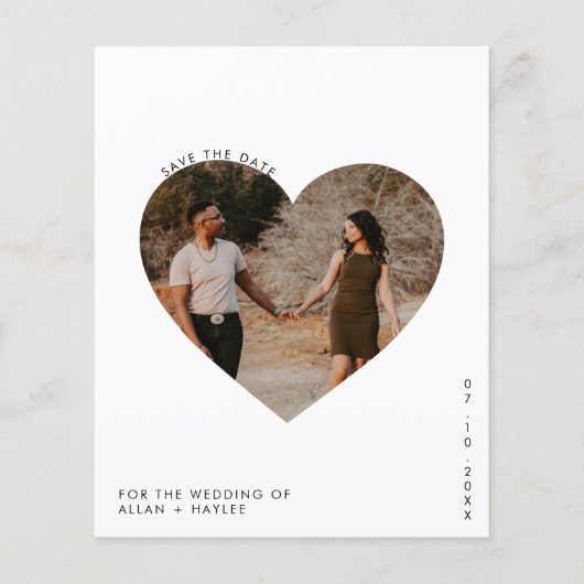 De Foto van de begroting sparen de Datumbrochure Flyer (Voorkant)