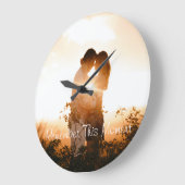 De foto van de douane herinnert zich dit ogenblik grote klok (Hoek)