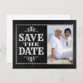 De Foto van de homepage bewaart de Datum Aankondigingskaart (Voorkant / Achterkant)