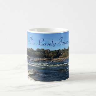 De foto van de Lovely James River Koffiemok