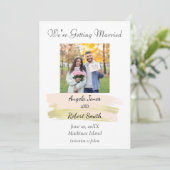 De Foto van de waterverf sparen de Datum Kaart (Staand voorkant)