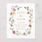 De Foto van de Waterverf van de begroting Wildflow (Voorkant)