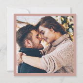 De foto van Elegant Fall slaat de Kaart Datum op (Achterkant)