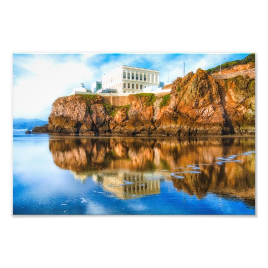 De foto van het Cliff House Print Afdruk (Voorkant)