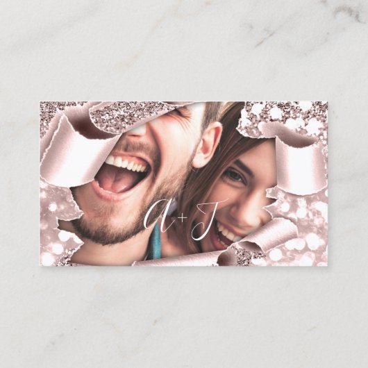 De foto van het Roos van de Uitnodiging van het We (Achterkant)