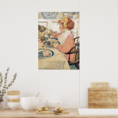 De foto van Jessie Willcox Smith Poster (Keuken)