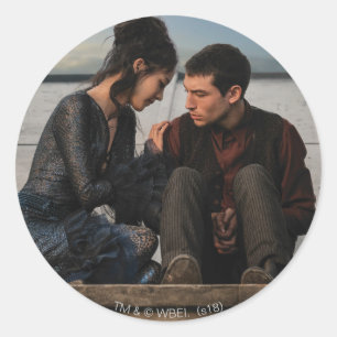 De Foto van Nagini & van het Geloof Ronde Sticker