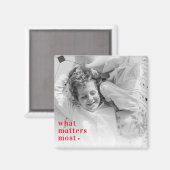 De Foto van Trendy & wat telt het positiefst RedQu Magneet (Voorkant / Achterkant)