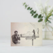 De fotofoon briefkaart (Staand voorkant)