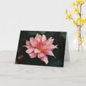 De Fotografie van de natuur Kaart (Gele Bloem)