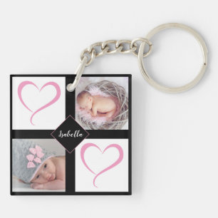 De Foto's van de Liefde van het Jonge Kind DIY - Sleutelhanger