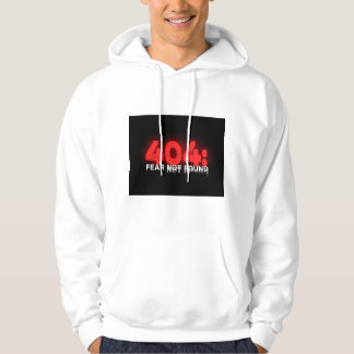 De foutcode die op vertrouwen draait hoodie