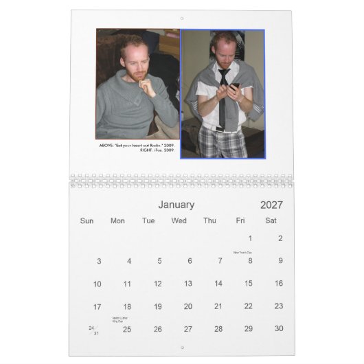 de fouten van Rugged Fox 2010 Kalender (Jan 2027)