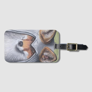 De Foxy Assassin Bagagelabel