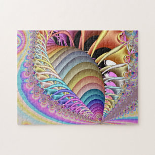 De fractale kunst van Shell Legpuzzel