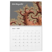 De fractale kunst van Shelli Fitzpatrick Vol. Kalender (Mar 2027)