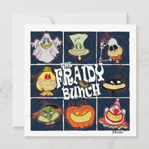 De Fraidy Bunch Fun Halloween Kaart