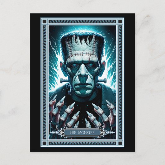 De Frankensteins Monster Tarot Kaart (Voorkant)