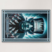 De Frankensteins Monster Tarot Kaart Legpuzzel (Horizontaal)