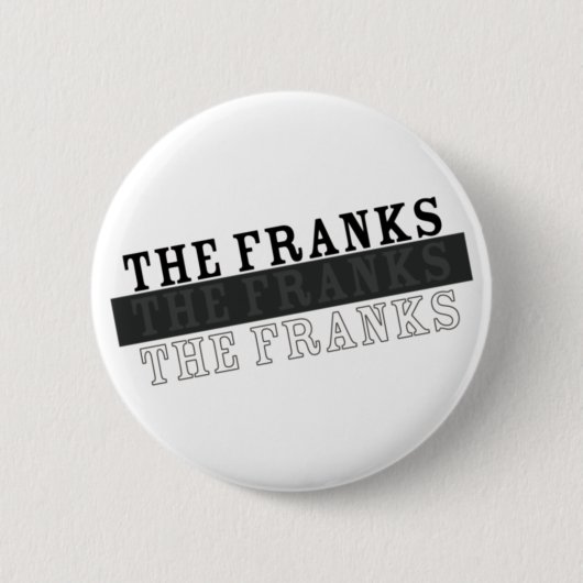 De Franks pin Ronde Button 5,7 Cm (Voorkant)