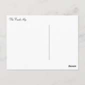 De Franse Alpen Briefkaart (Achterkant)