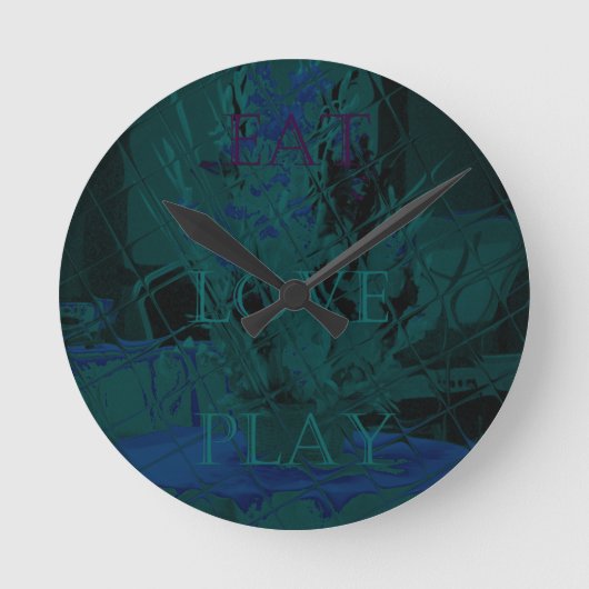 De Franse Blauwe Liefde eet de kleuren van de Ronde Klok (Voorkant)