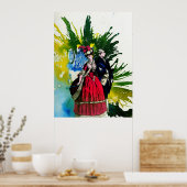 De Franse Bourbons van Michael Moffa Poster (Keuken)