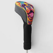 De Franse buldog hond 001 - Zetton Ziana Golfheadcover (Schuin)