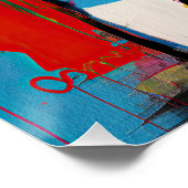 De Franse Bulldog Graffiti 03 - Leonardo Abbacchi Perfect Poster (Hoek)