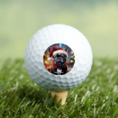 De Franse Bulldog Kerst Golfballen (Insitu Shirt)
