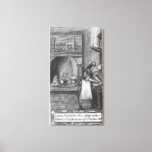 "De Franse cook" van La Varenne Canvas Afdruk