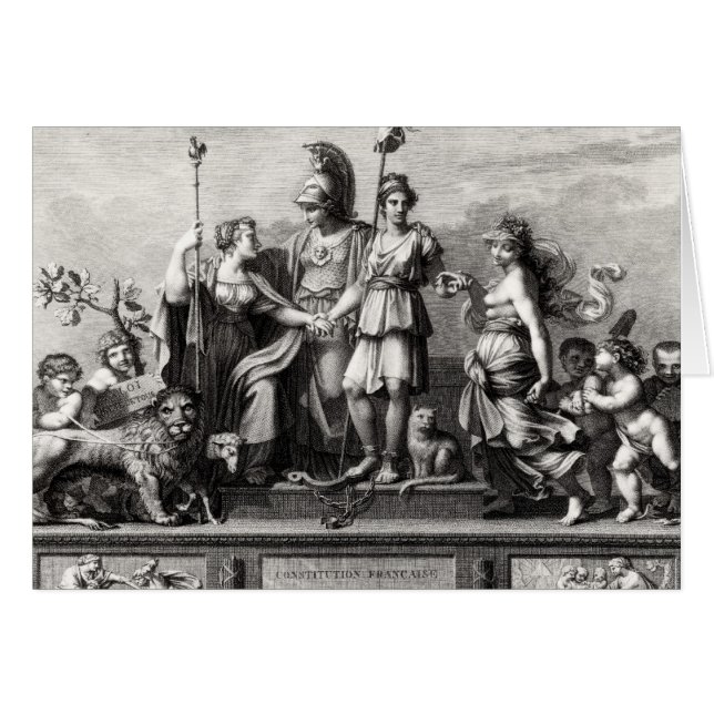 De Franse grondwet (Voorkant Horizontaal)