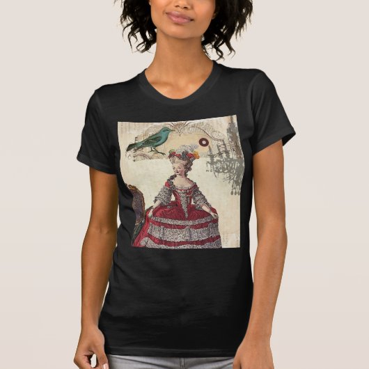 De Franse koningin Marie Antoinette (Parijs) T-shirt (Voorkant)
