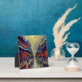 De Franse quarter Street Scene Tabletop Art Fotoplaat (Insitu)